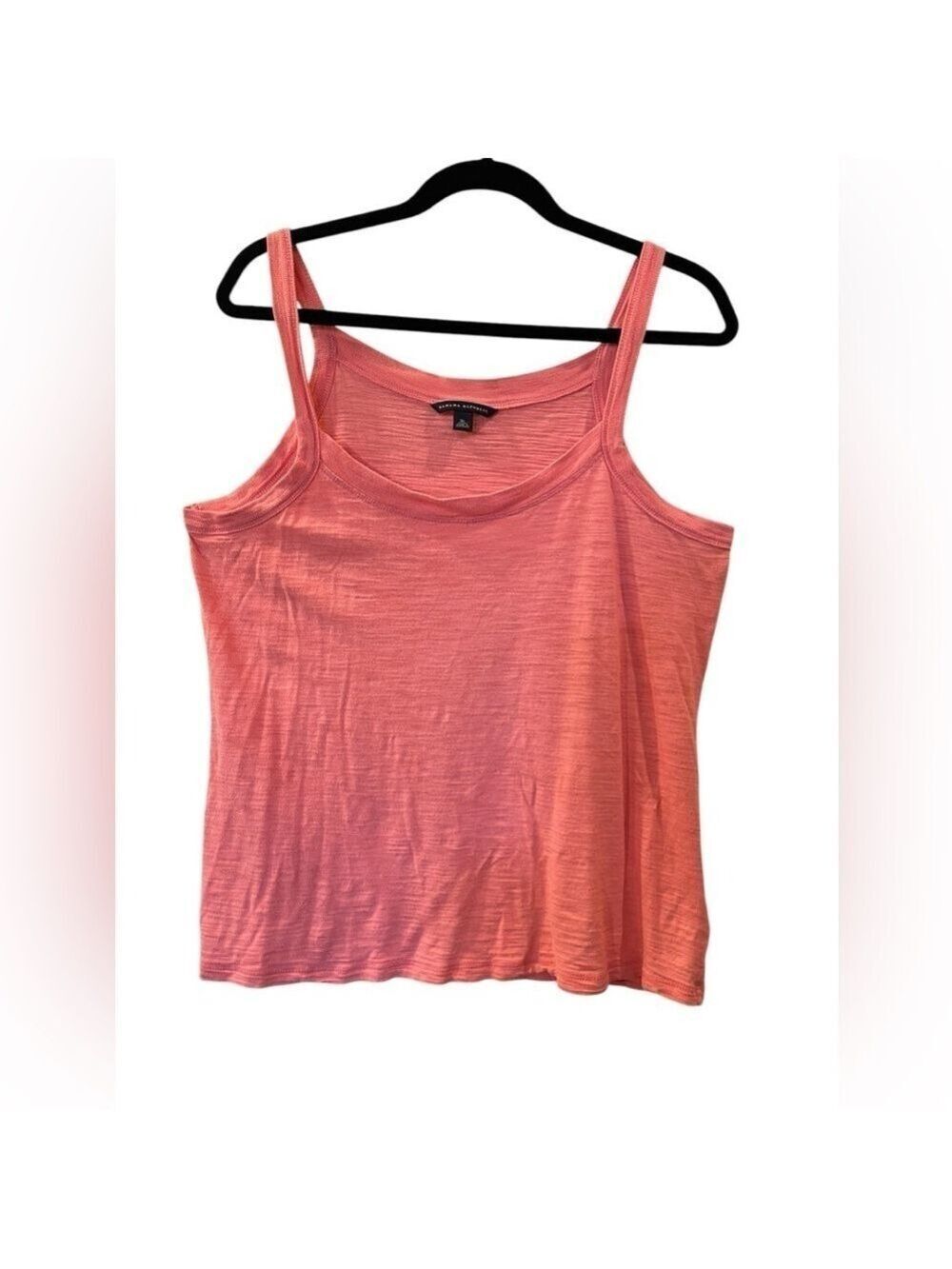 Banana Republic Women’s  Tank Top Pink Coral Lightweight Jersey Size: XL